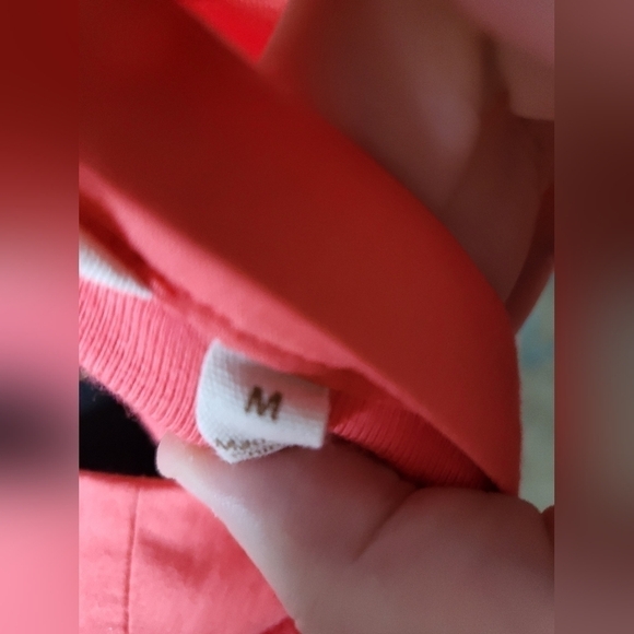 💚HP💚Soft Surroundings Bevvie Button Top Coral Cotton/Modal Blend - Picture 9 of 10